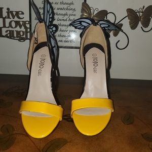 Butterfly heels
